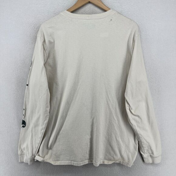 CARHARTT Shirt Boys XL 16-18 Loose Fit Heavyweight Long Sleeve Cotton Beige - Picture 2 of 14